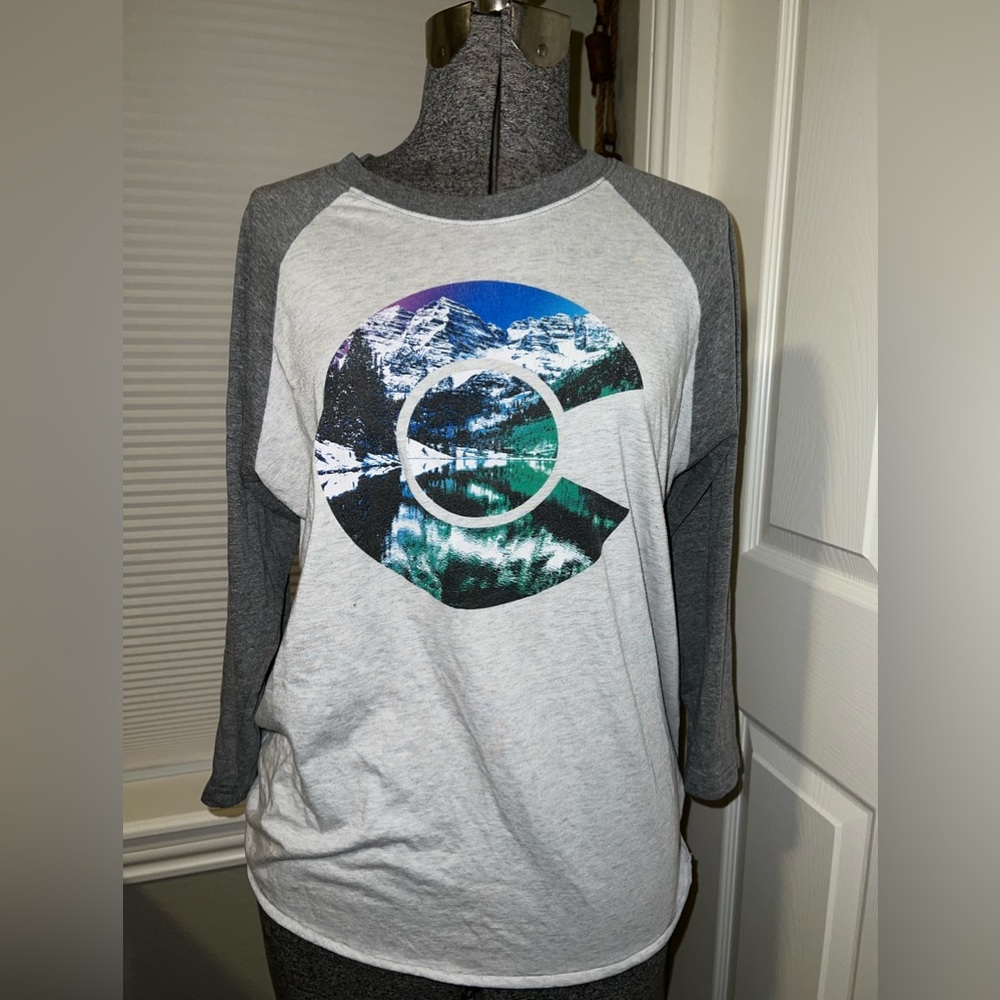 3/4 sleeve Tshirt with Colorado C size M